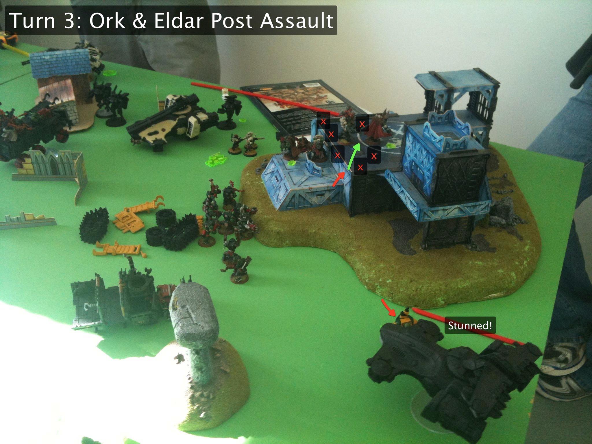 Battle Report, Eldar, Orks, Tau