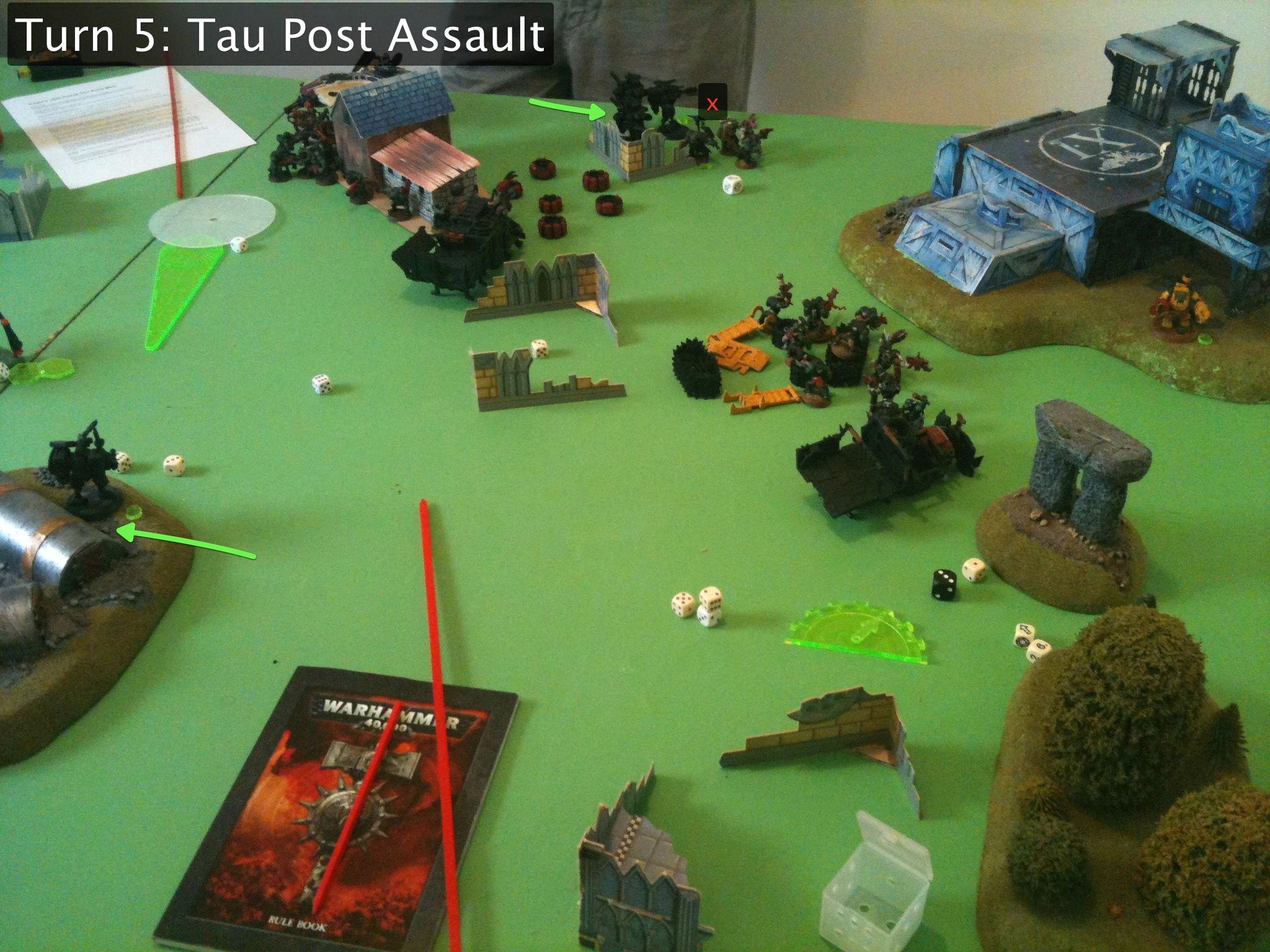 Battle Report, Eldar, Orks, Tau