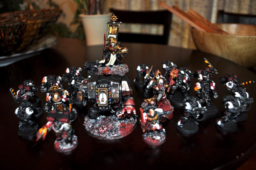 Army, Artwork, Assault On Black Reach, Black Templars, Dreadnought, Photo, Space Marines, Work In Progress