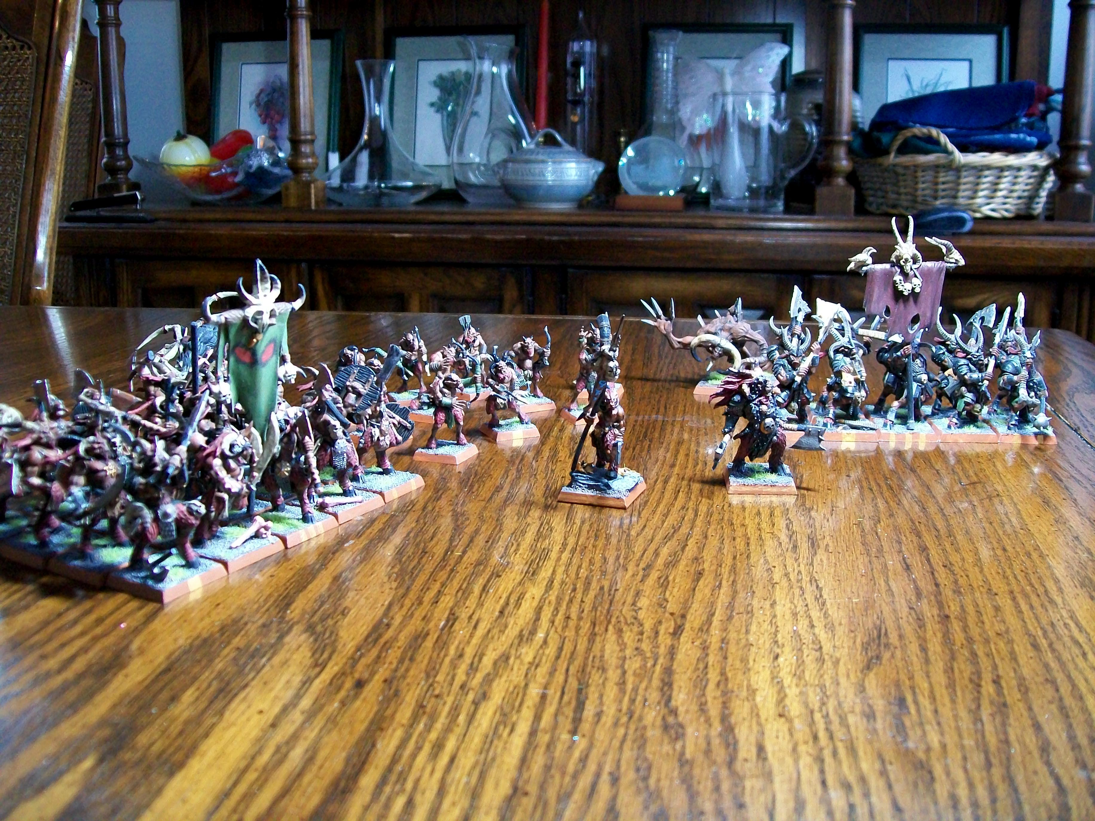 Army, Beastmen, Bray-herd