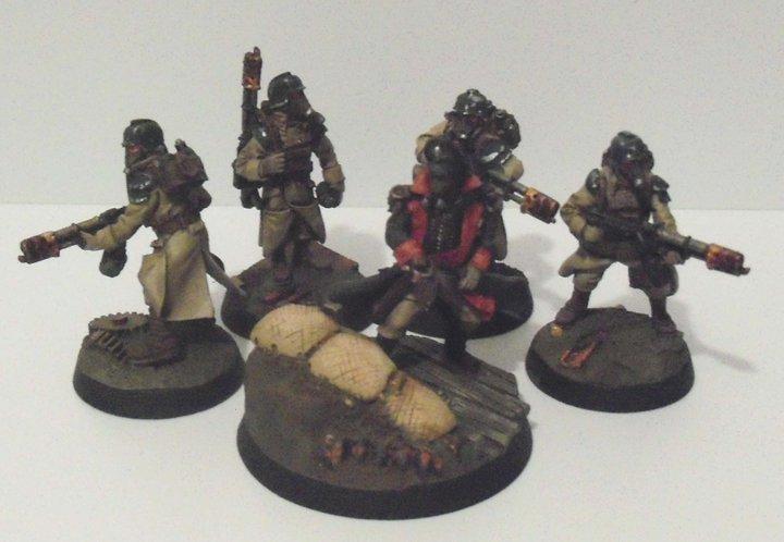 Commissar, Death Korps of Krieg, Flamer