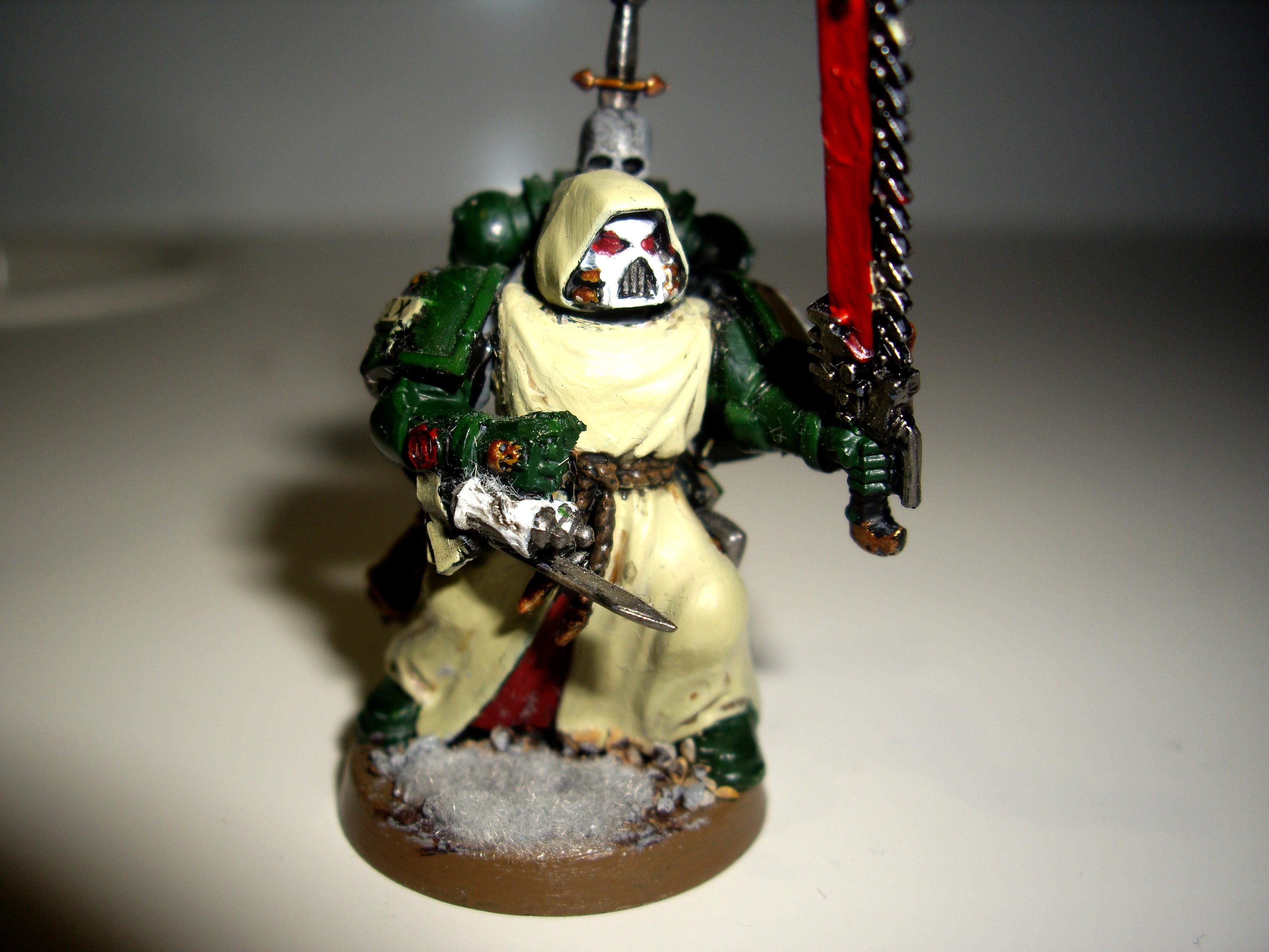 Apothecary, Command Squad, Dark Angels, Robes, Veteran