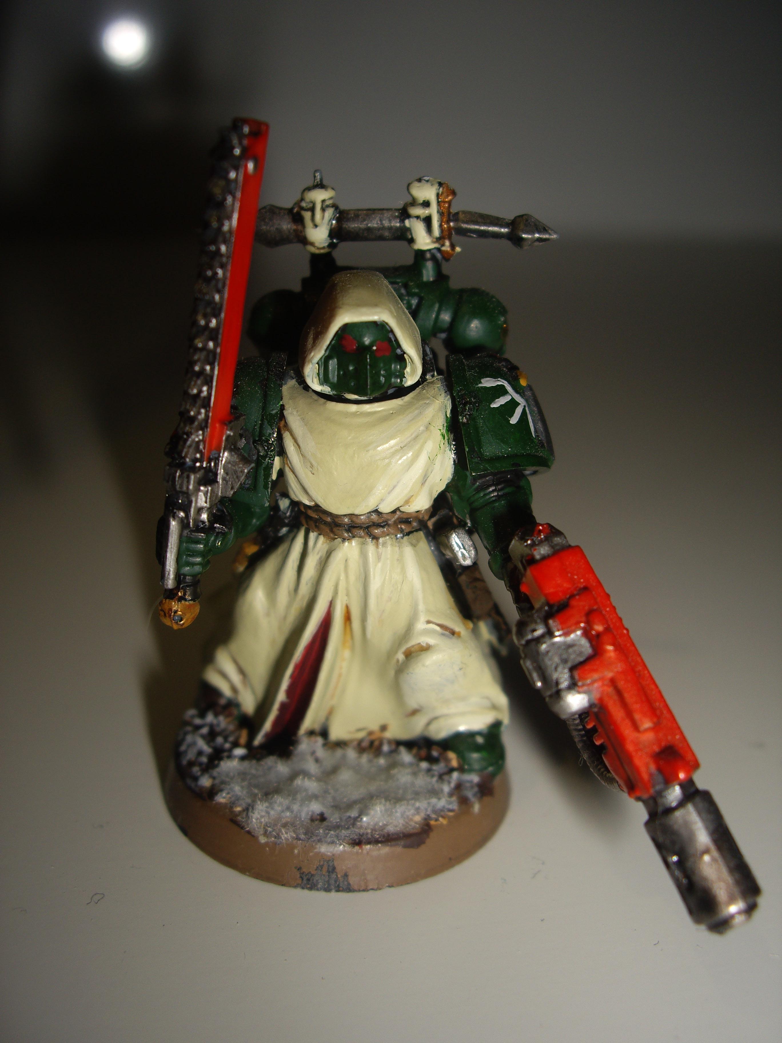 Command Squad, Dark Angels, Robes, Space Marines, Veteran, Warhammer 40,000