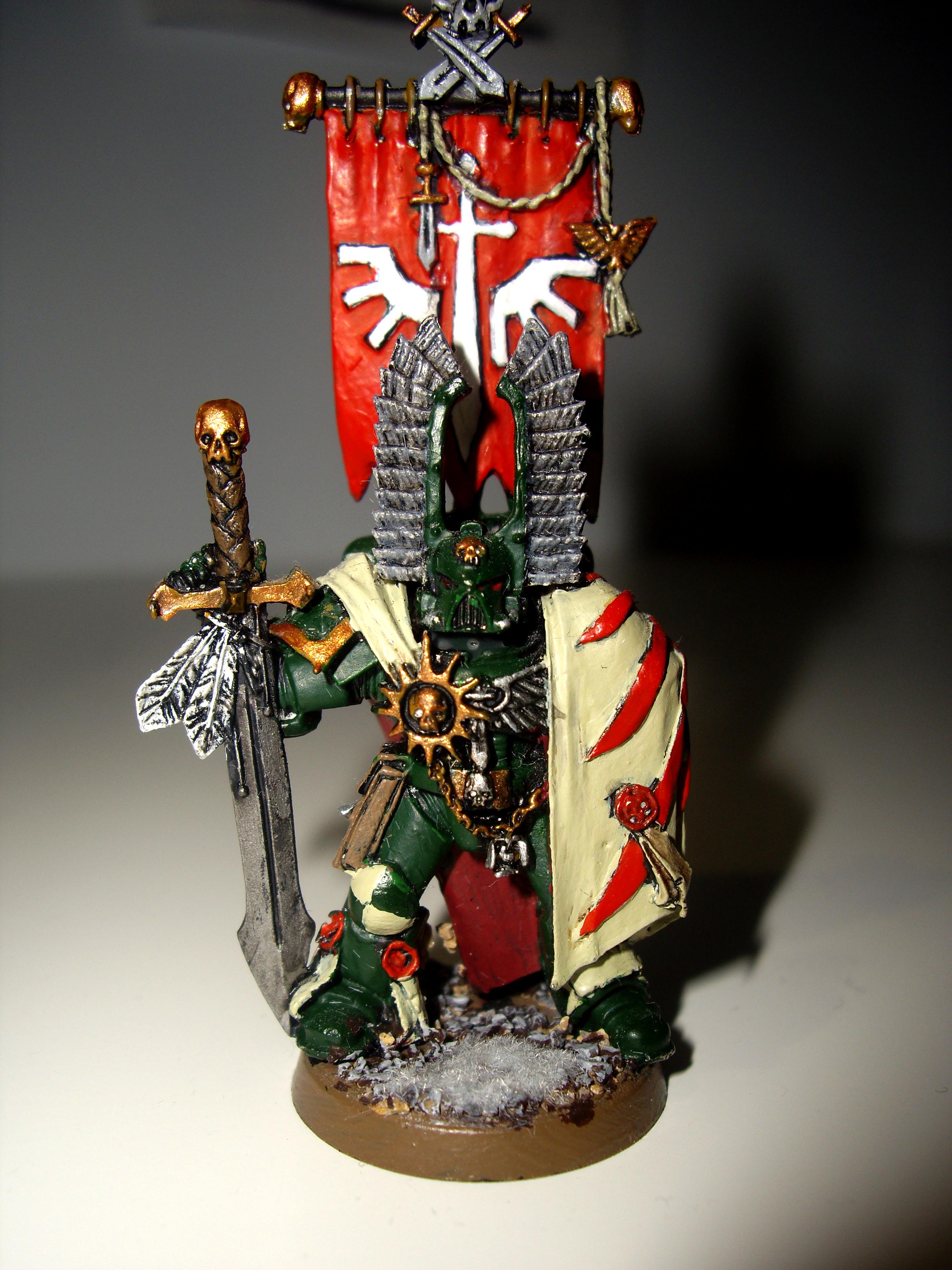 Command Squad, Dark Angels, Robes, Veteran