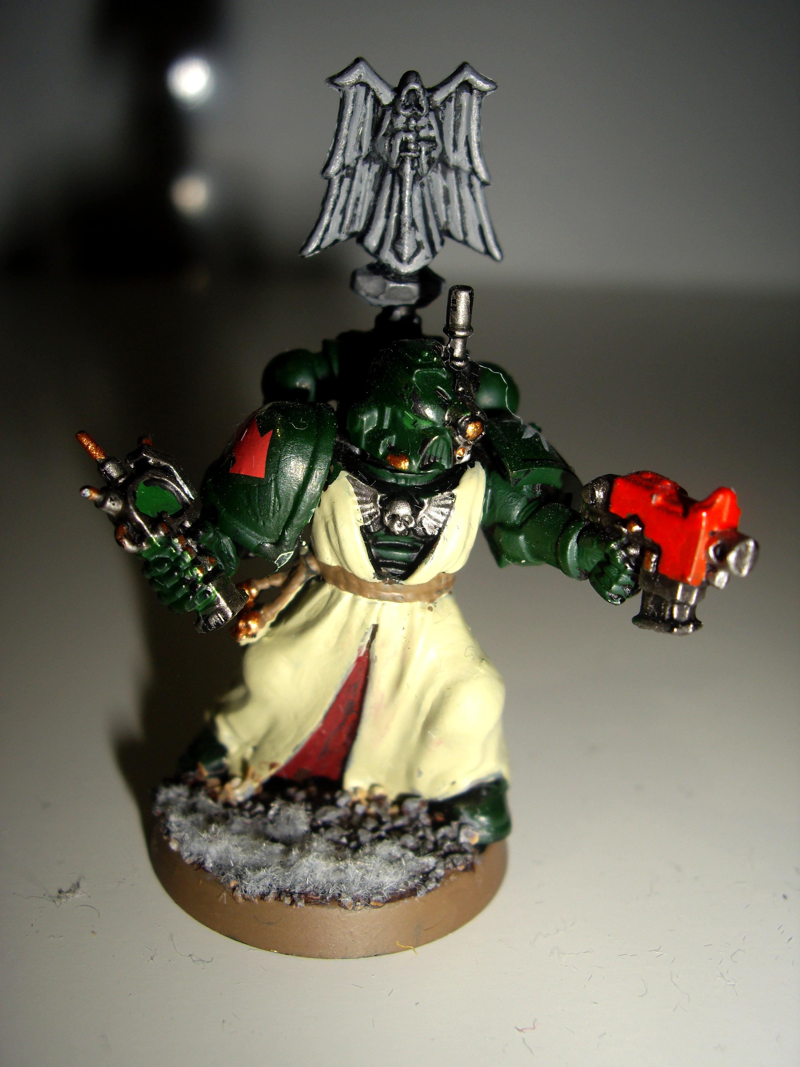 Command Squad, Dark Angels, Robes, Veteran