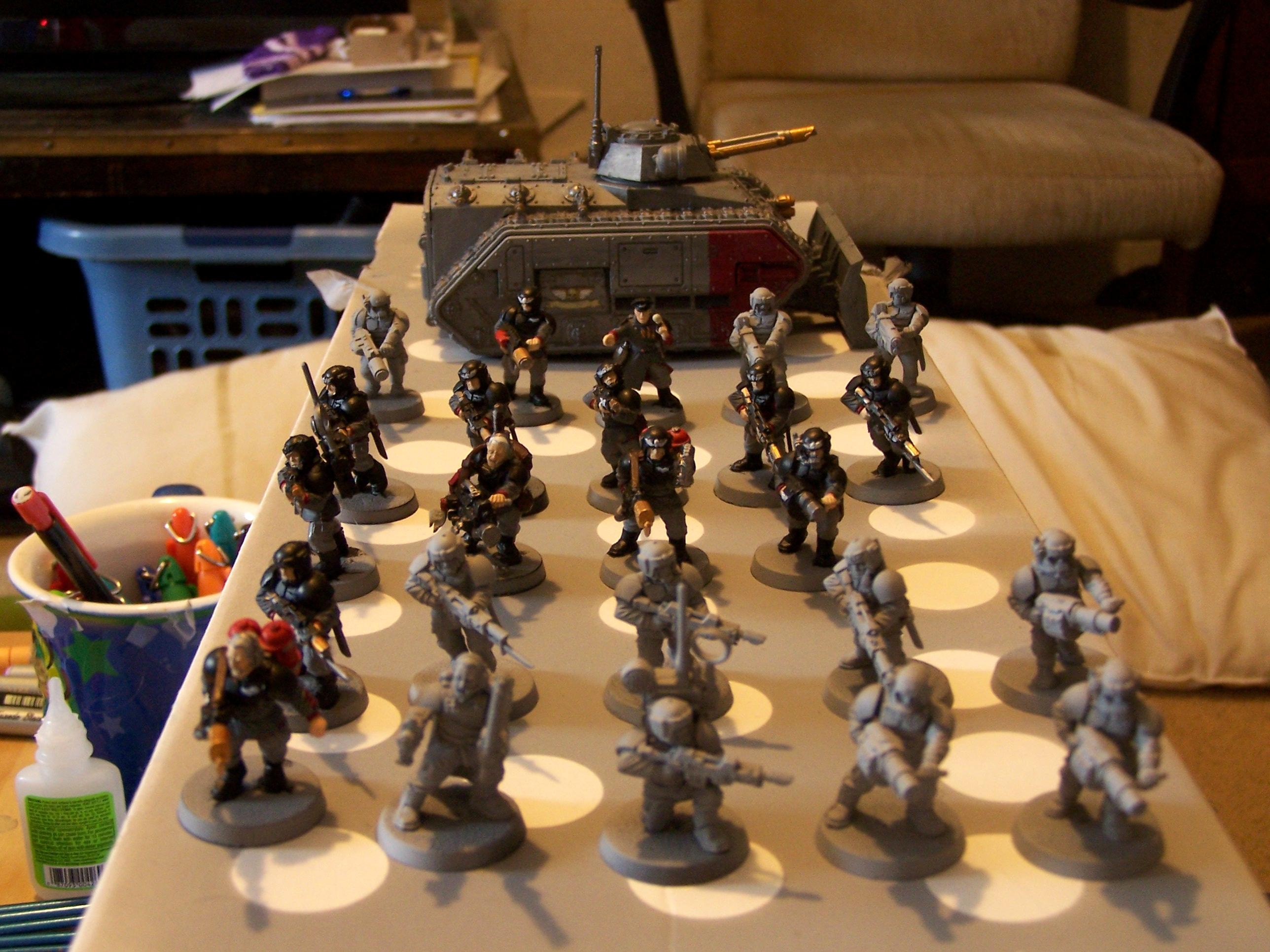 Imperial Guard, Work In Progress