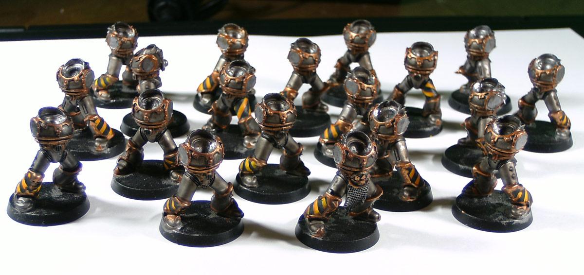 Chaos, Chaos Space Marines, Hazard Stripes, Iron Knights, Iron Marauders, Iron Warriors, Ouze, Warhammer 40,000, Warning Stripes, Work In Progress, Worklog