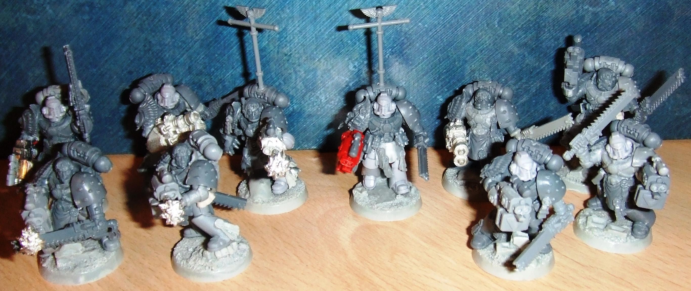 Blood Angels, Space Marines, Warhammer 40,000, Work In Progress