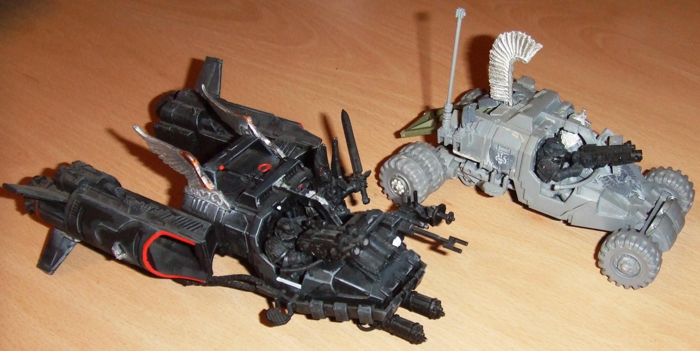 Conversion, Dark Angels, Space Marines, Warhammer 40,000, Work In Progress