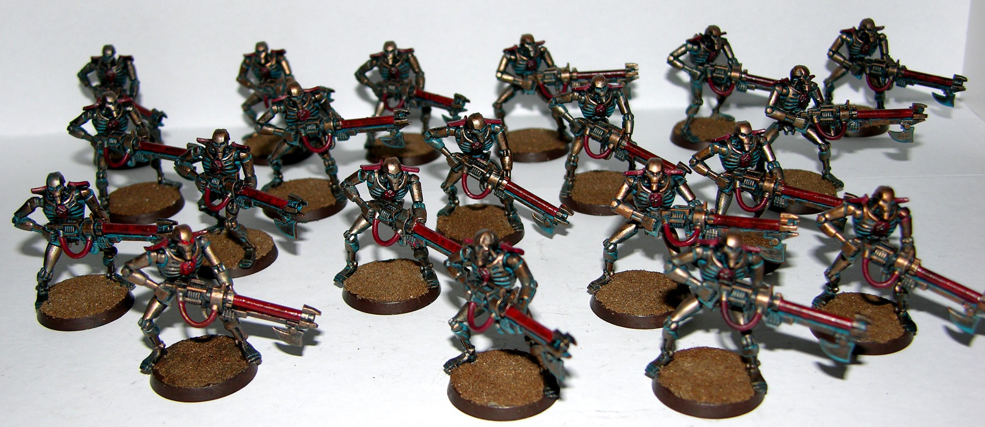 Necrons, Warriors, Warriors - Red Squad