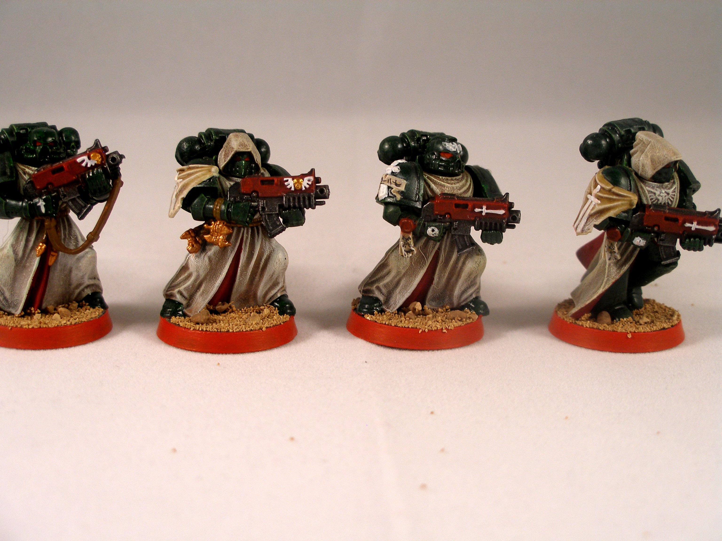 Dark Angels, Space Marines, Tacticle Squad, Warhammer 40,000
