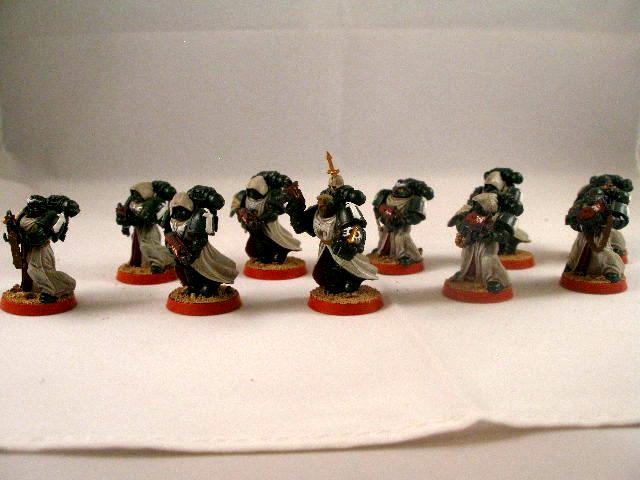 Dark Angels, Space Marines, Tacticle Squad, Warhammer 40,000