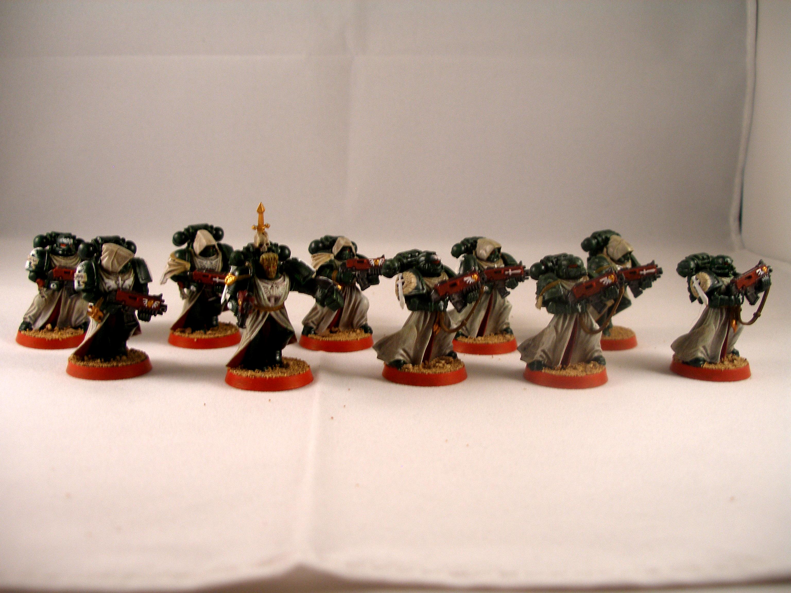 Dark Angels, Space Marines, Tacticle Squad, Warhammer 40,000
