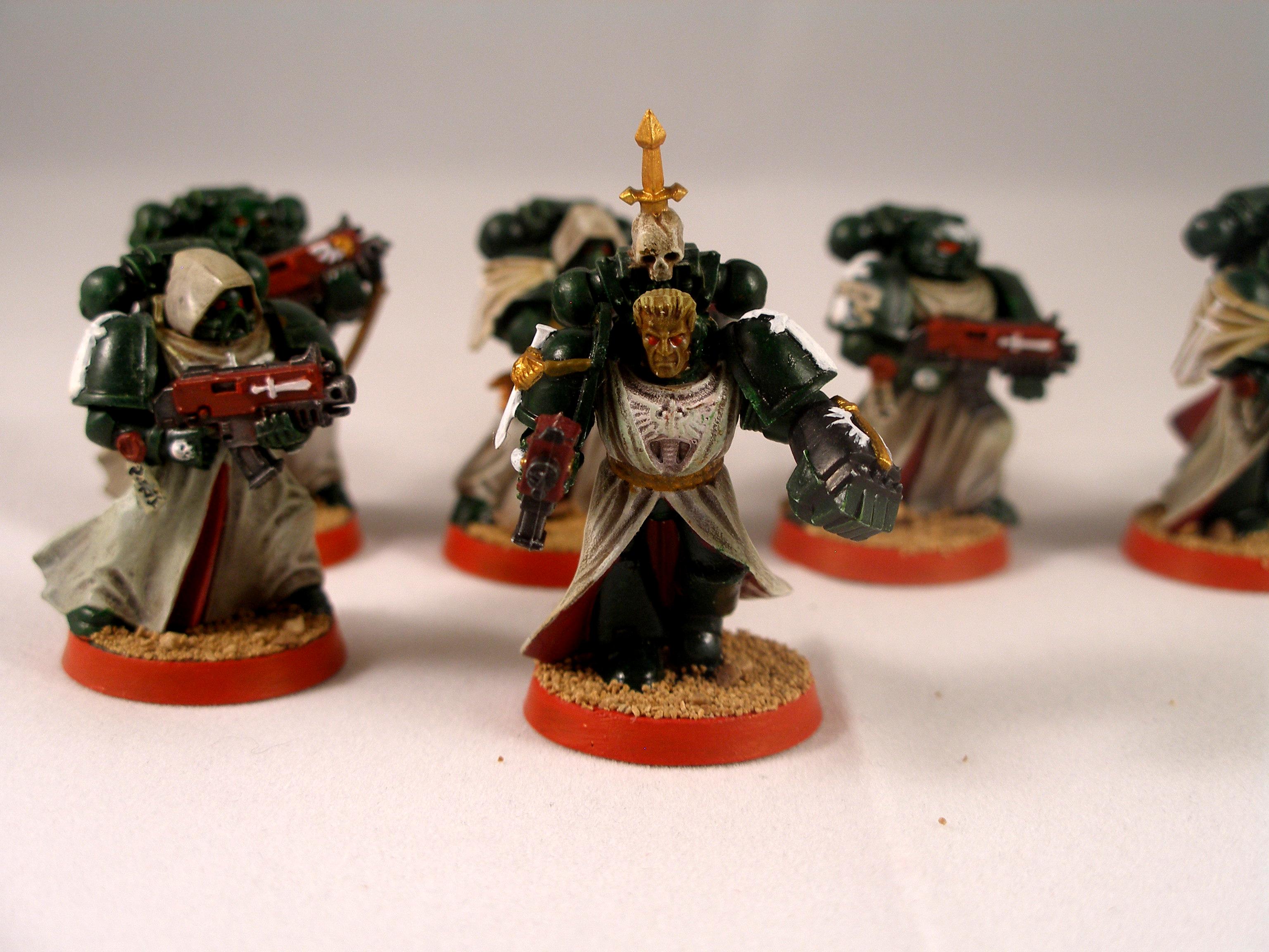 Dark Angels, Space Marines, Tacticle Squad, Warhammer 40,000