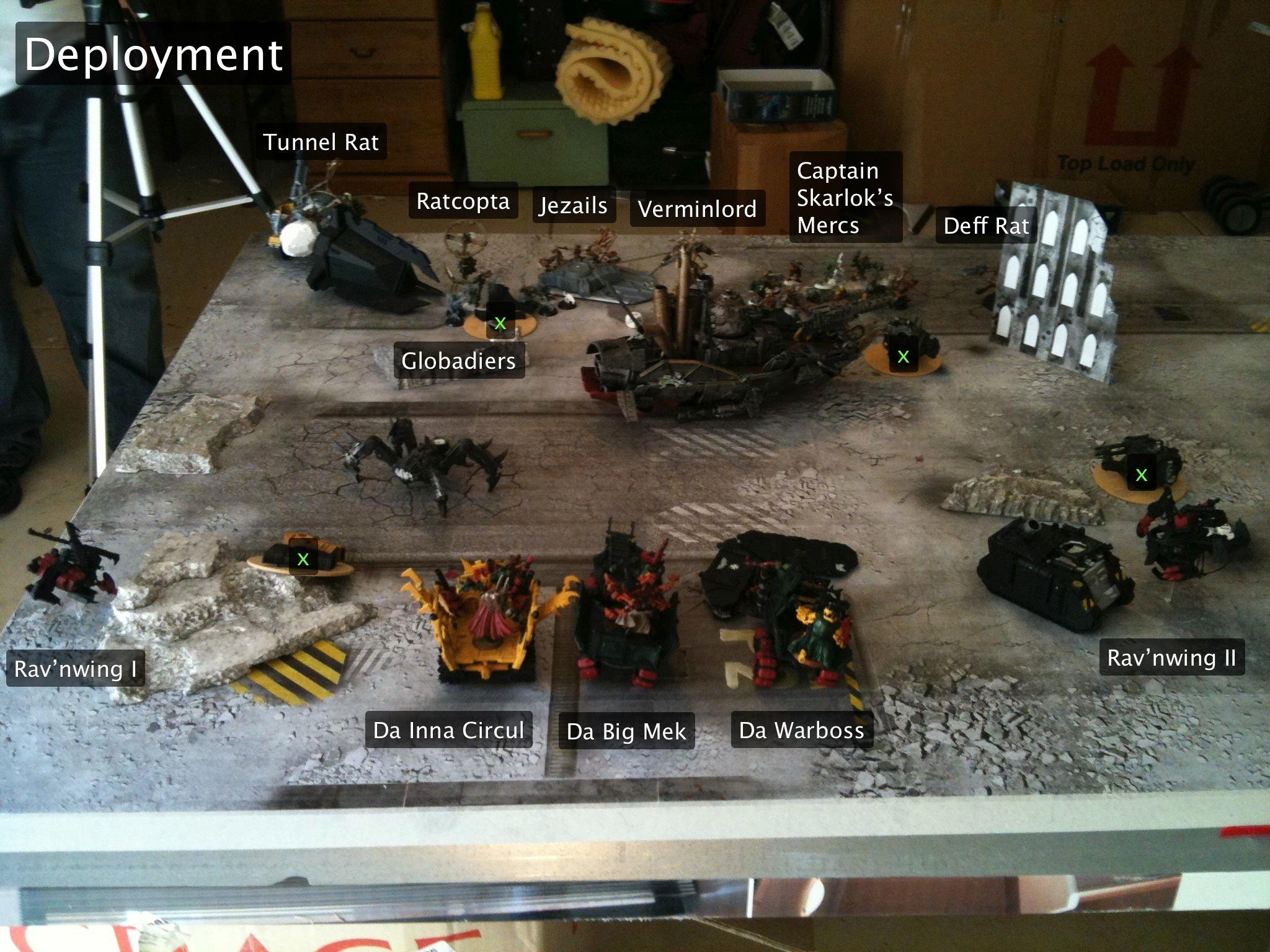 Battle Report, Da Dark Angelz, Orks, The Skave