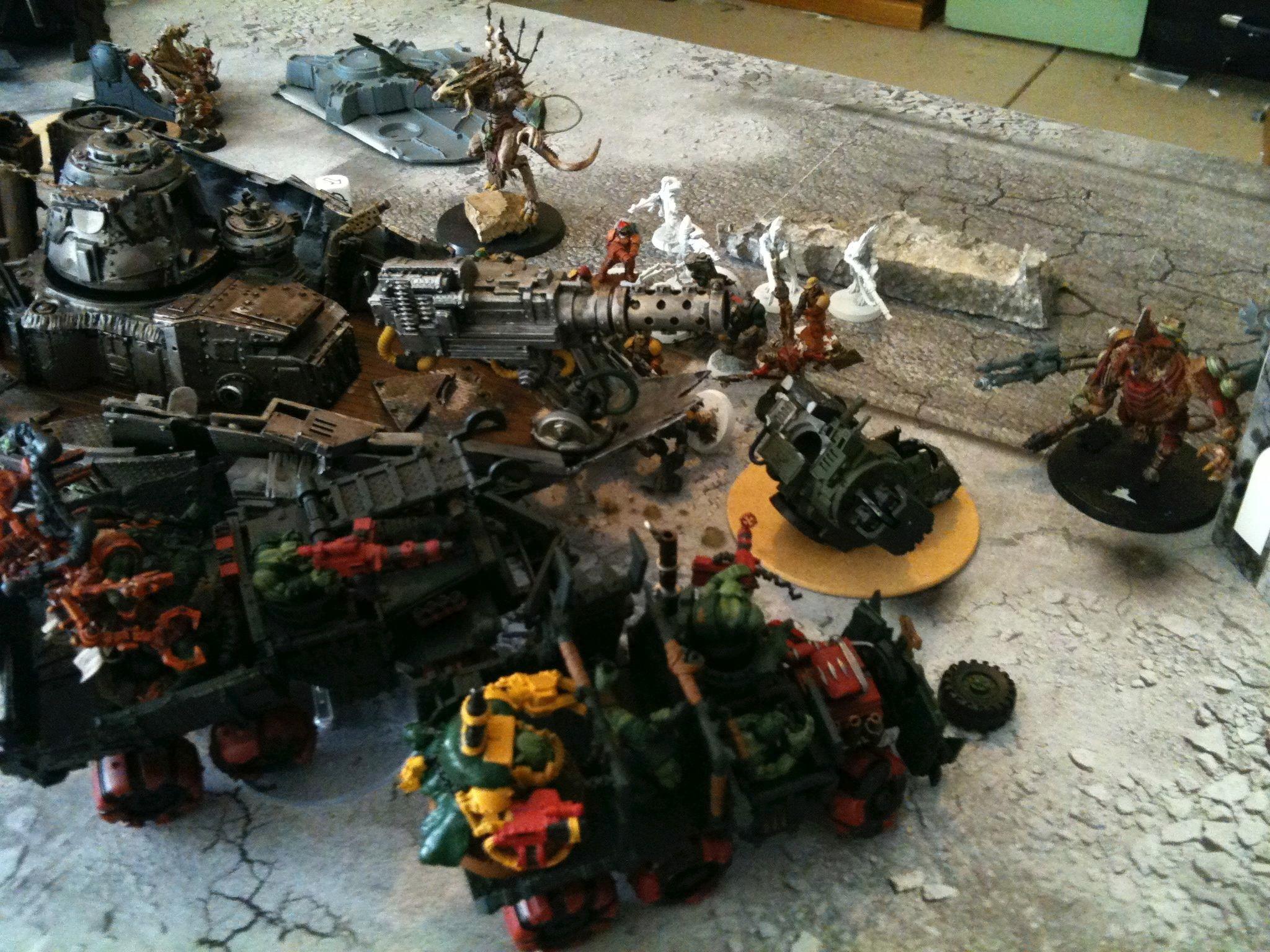 Battle Report, Da Dark Angelz, Orks, The Skave