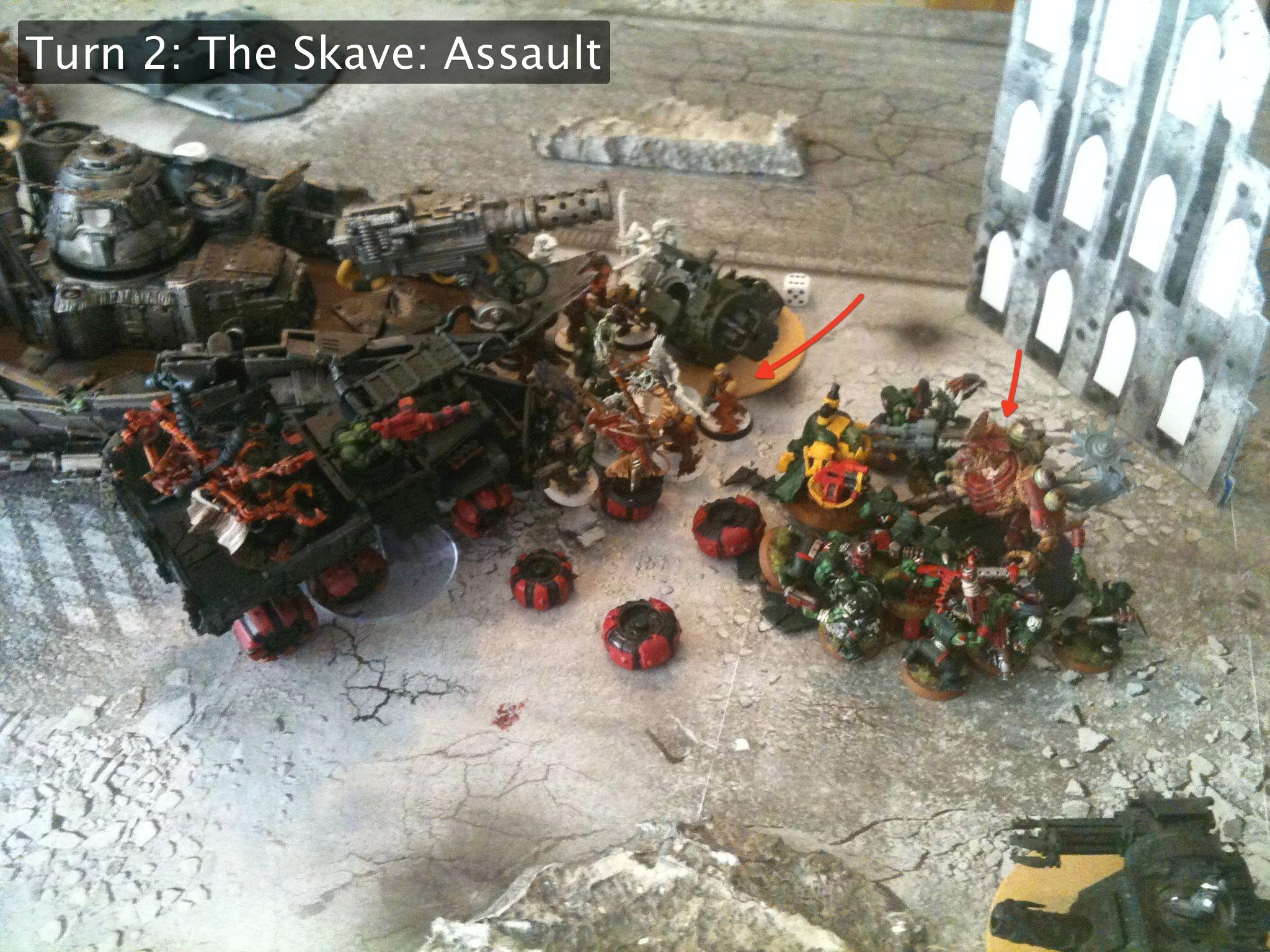 Battle Report, Da Dark Angelz, Orks, The Skave