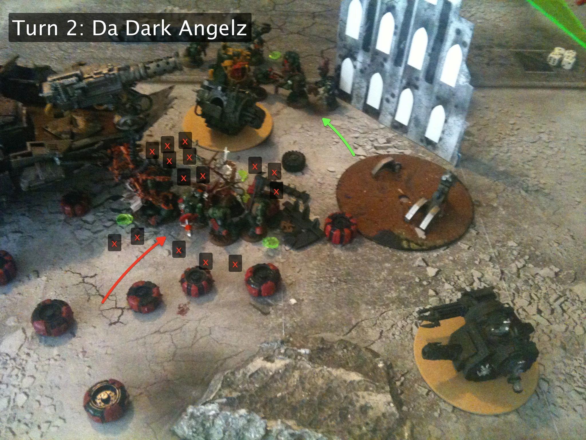 Battle Report, Da Dark Angelz, Orks, The Skave
