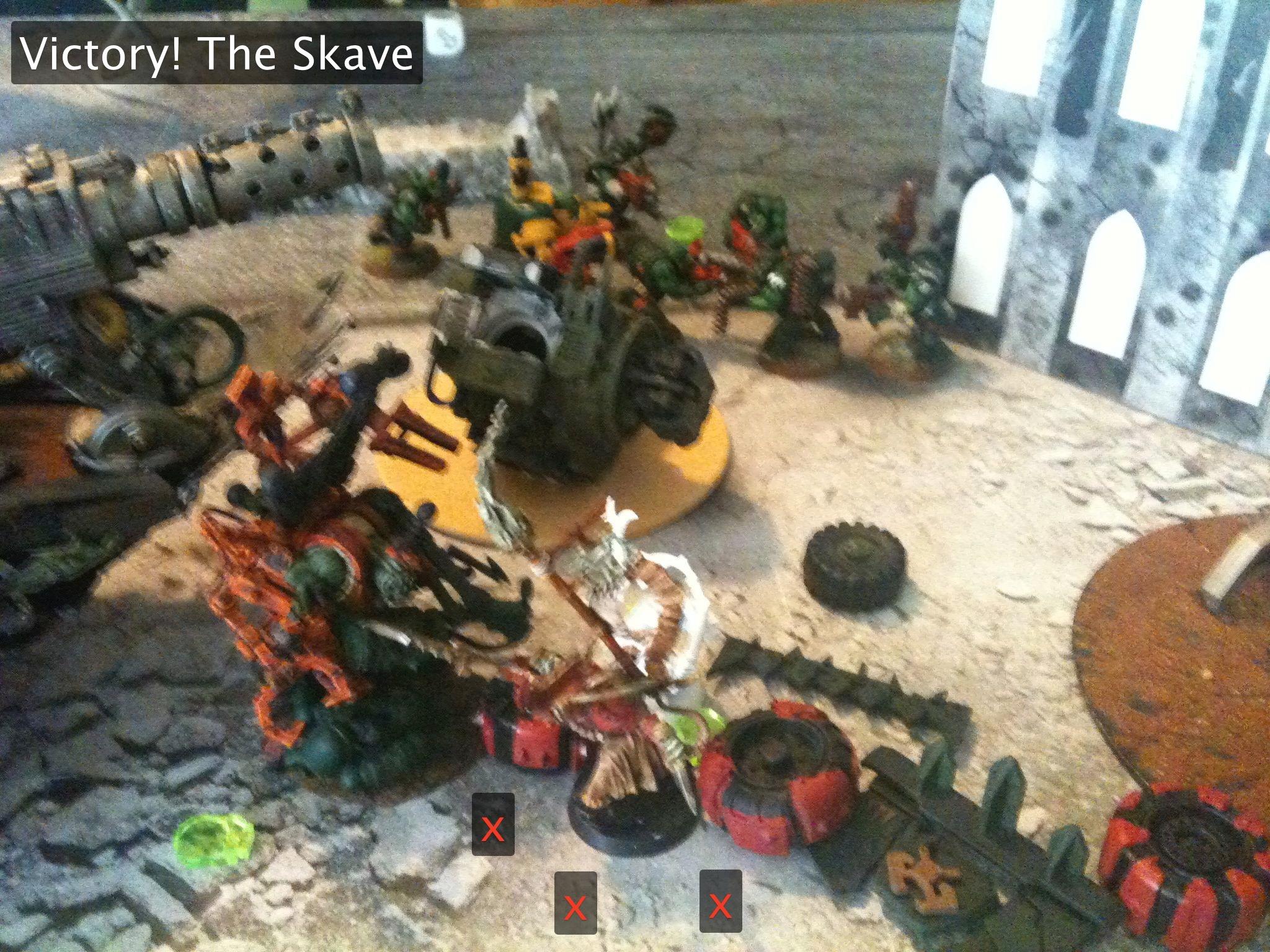 Battle Report, Da Dark Angelz, Orks, The Skave
