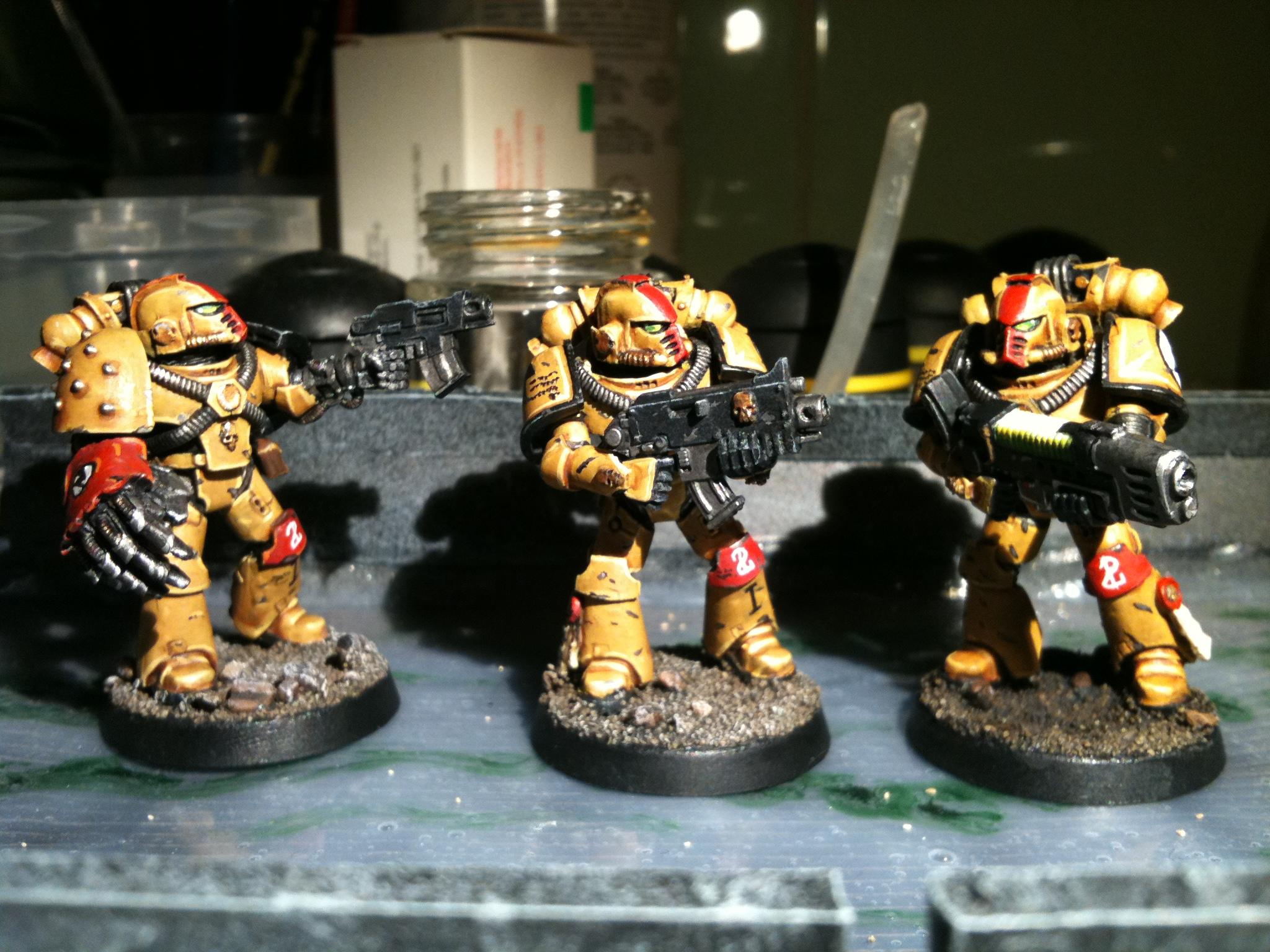Forge World, Imperial Fists, Space Marines, Sternguard Veterans, Veteran