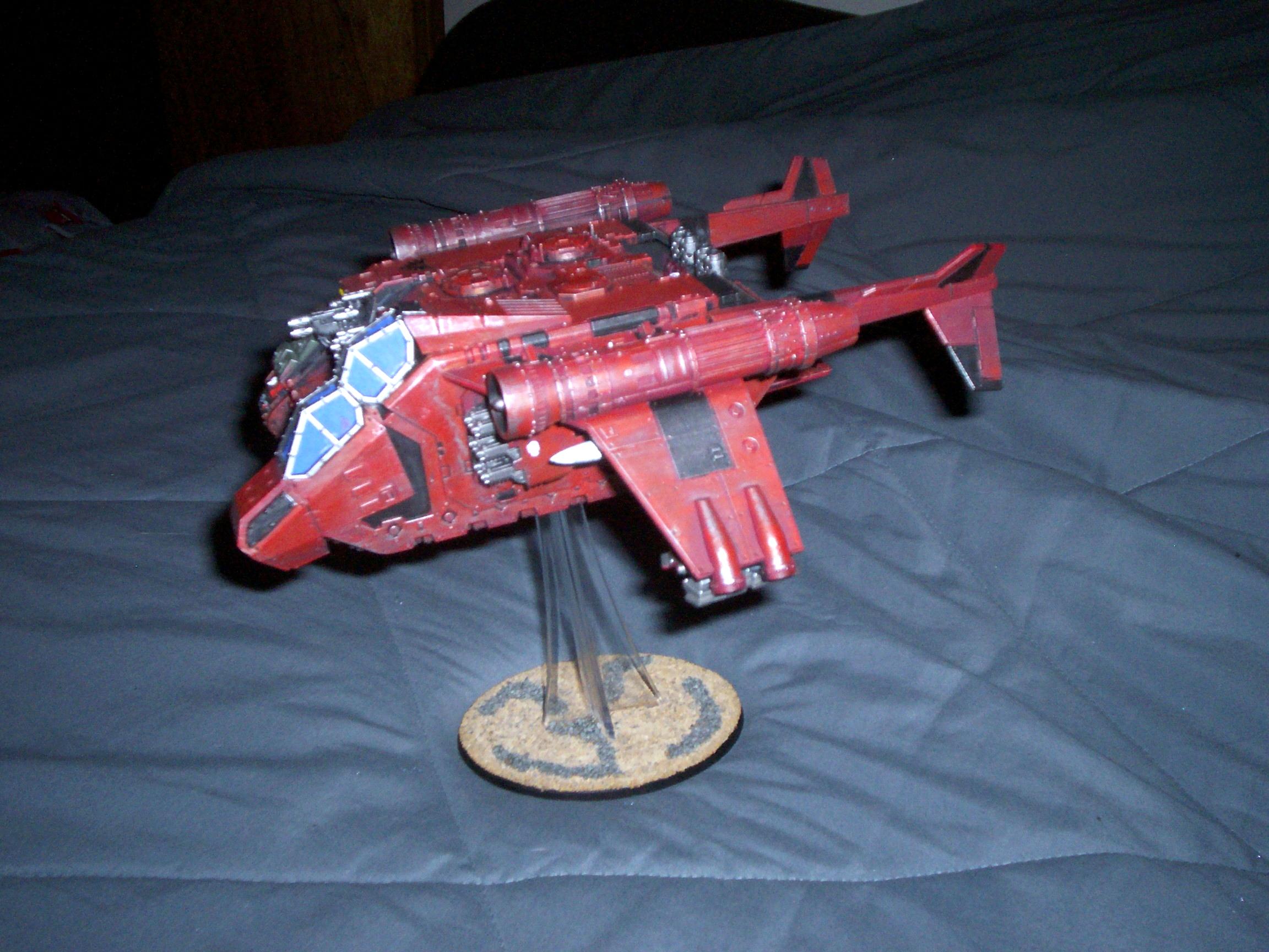 Aircraft, Blood Angels, Flyer, Space Marines, Stormraven