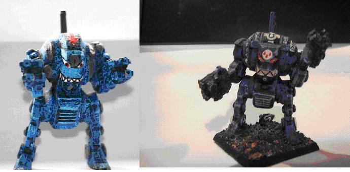 Chaos Space Marines, Comversion, Cybot, Dreadnought, Furibundus, Grey Knights, Hellbrute, Nurgle, Rogue Trader, Scratch Build