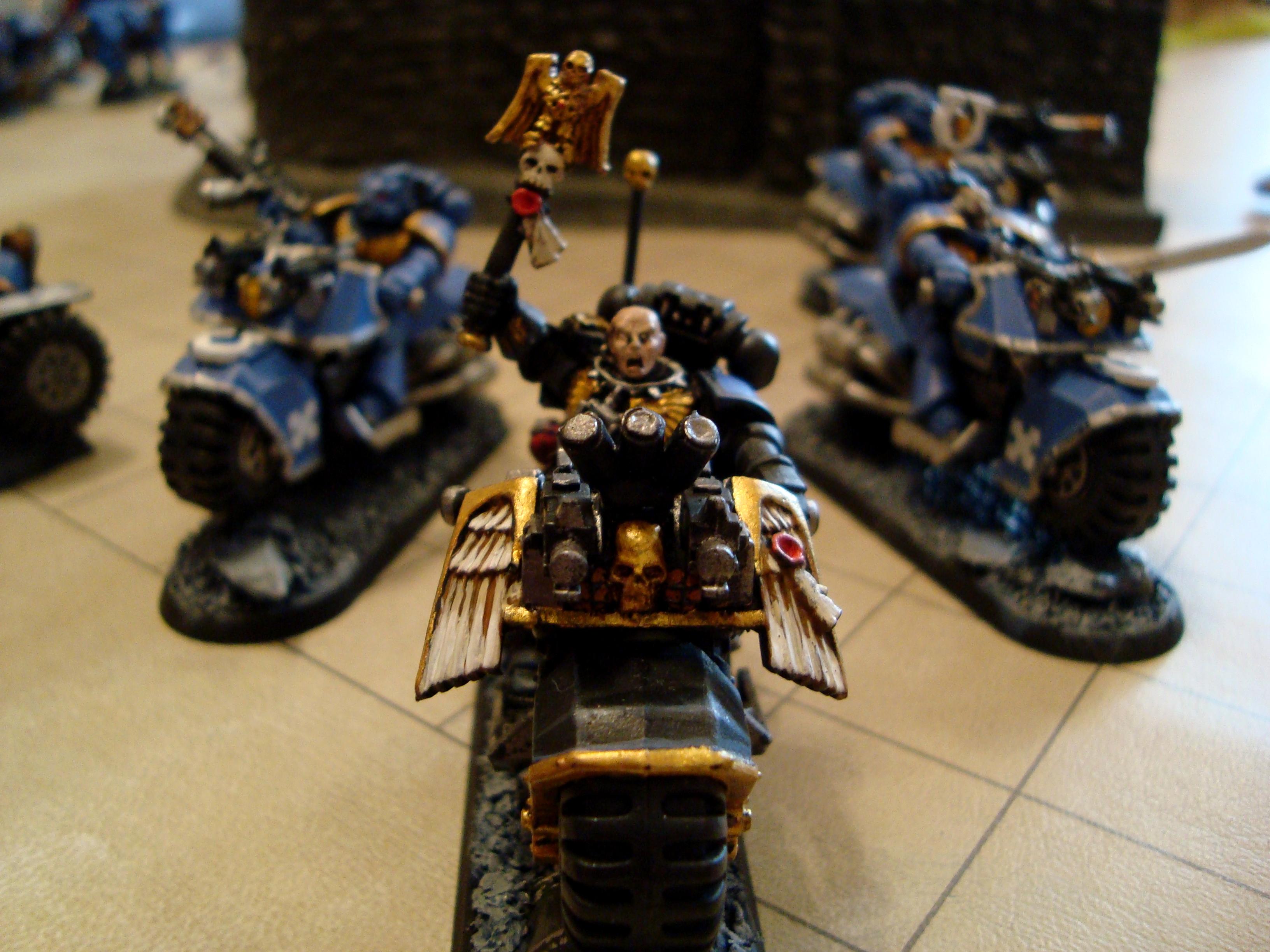 Ultramarrine biker squad