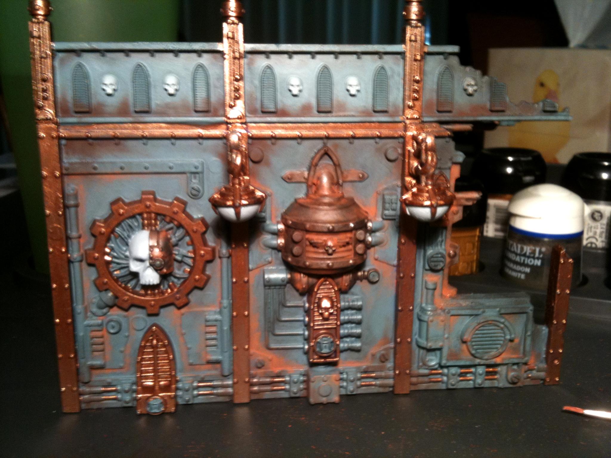 Rust, Terrain, Weathering Powders, Work In Progress