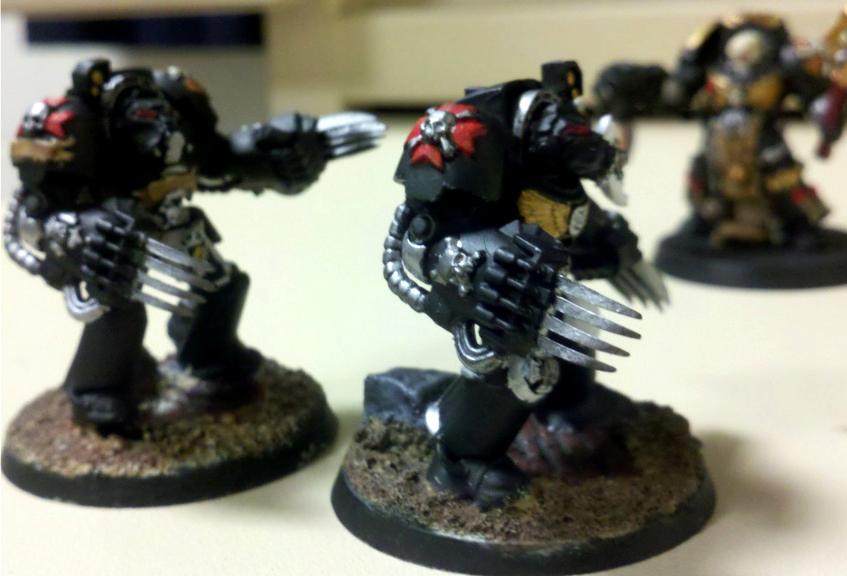 Black Templars, Lightning Claw, Terminator Armor