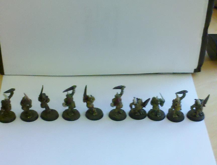 Chaos Daemons, Nurgle, Plaguebearers