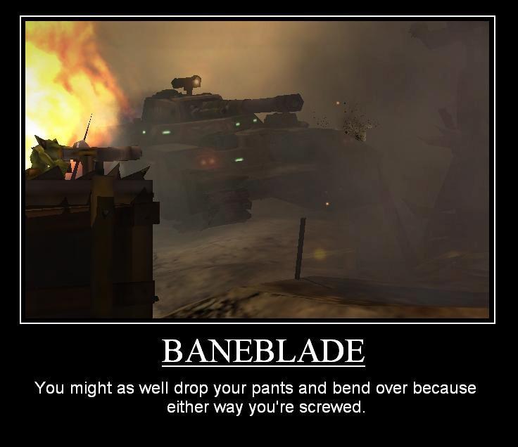 Humor, Baneblade