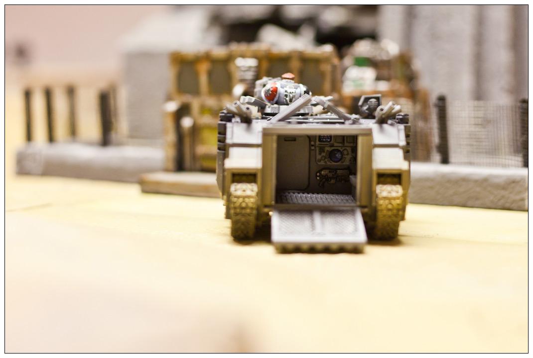 Dust, Rhino, Sand, Space Wolves, Vallejo, Weathered