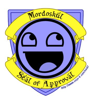 Approval, Mordoskul, Smiley, Tag