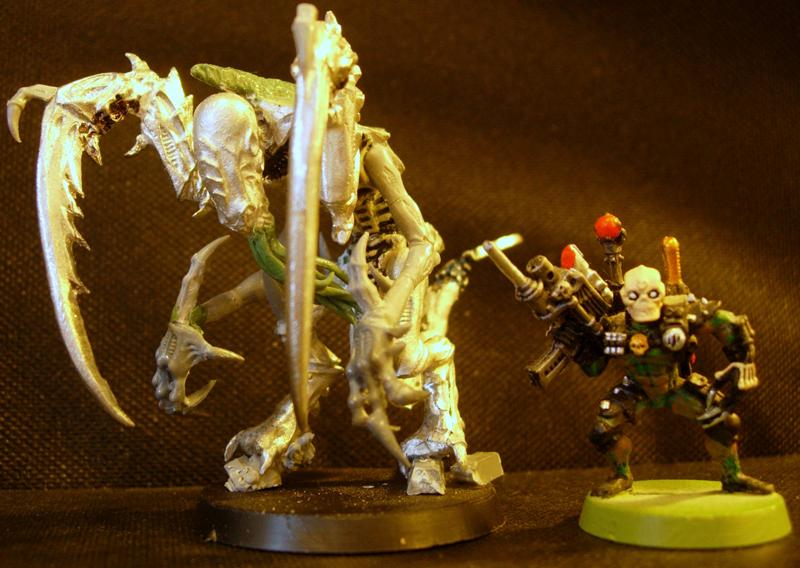 Conversion, Deathleaper, Greenstuff, Tyranids, Warhammer 40,000