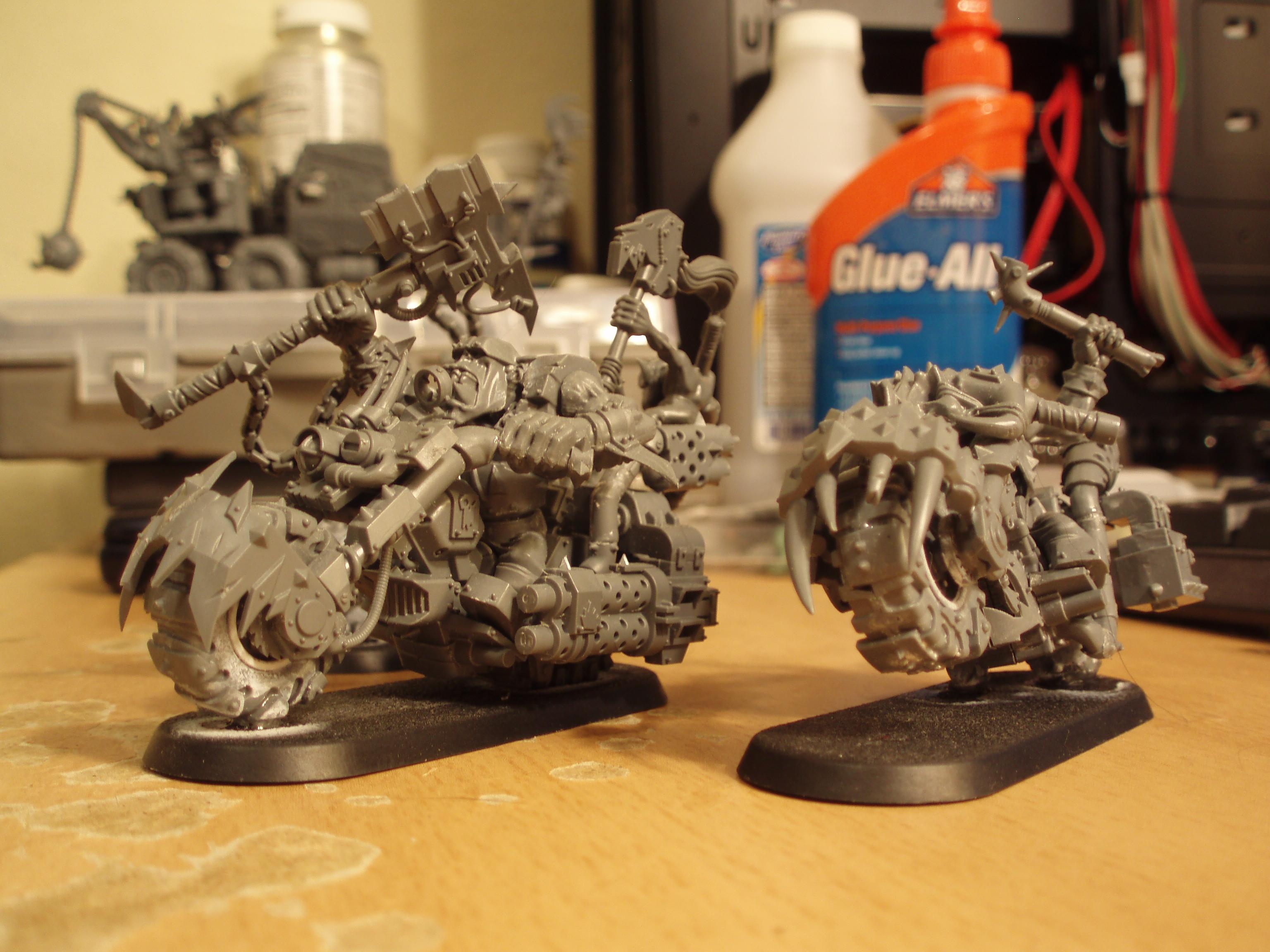 Orks, Warbike, Warhammer 40,000