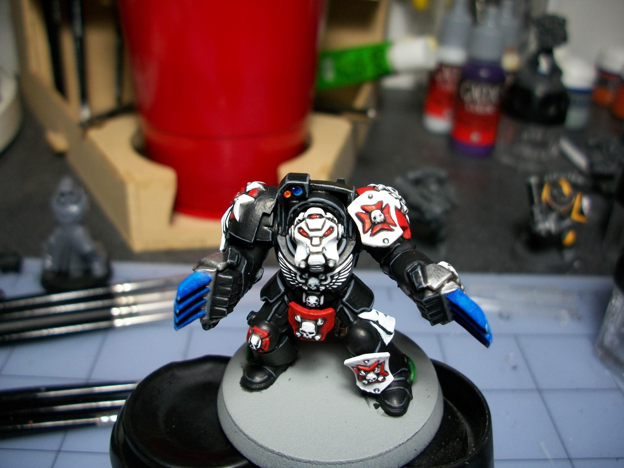Black Templars, Lightning Claws, Space Marines, Terminator Armor