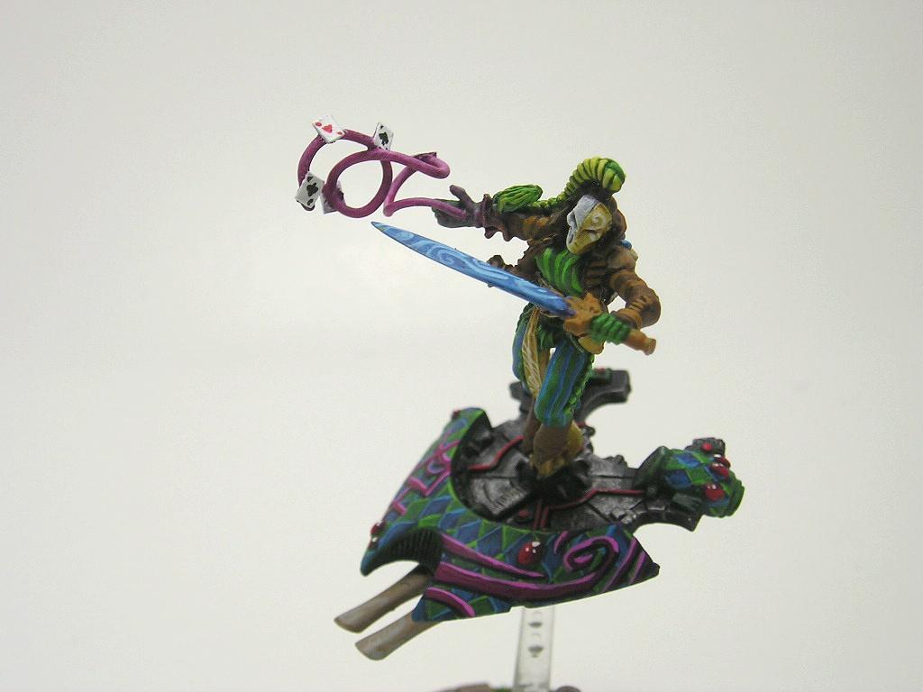 Eldar, Harlequins, Jetbike, Warlock