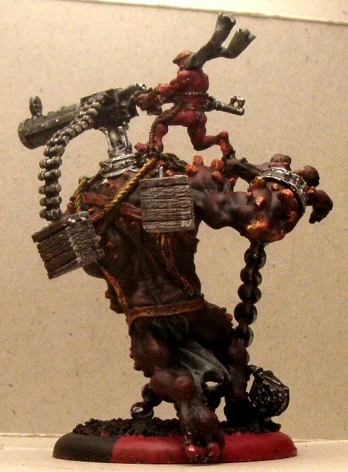 Dire Troll Blitzer, Hordes, Trollbloods, Work In Progress