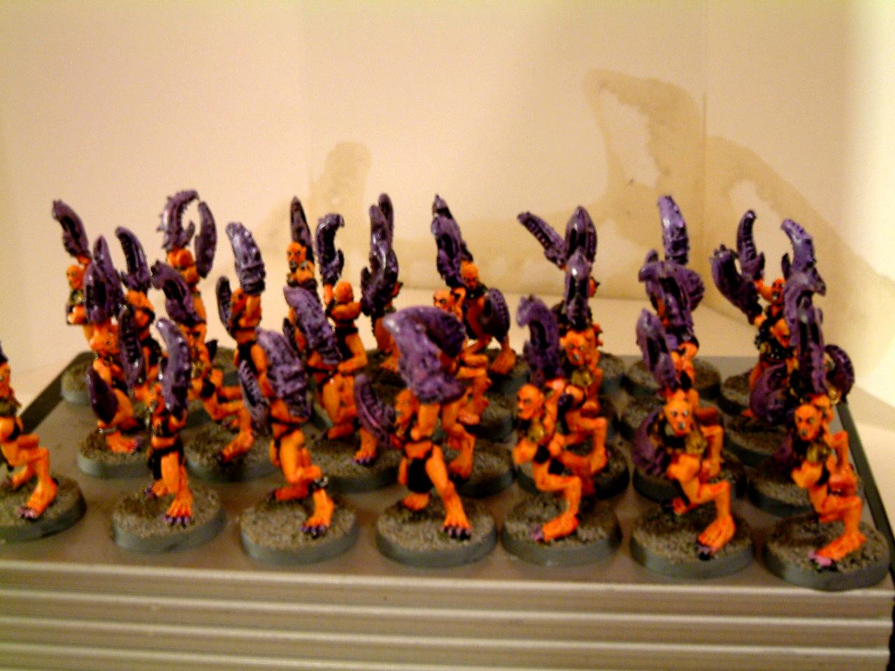 Chaos, Classic, Daemonettes, Daemons, Fiends, Green, Old, Orange, Out Of Production, Purple, Slaanesh, Warhammer 40,000
