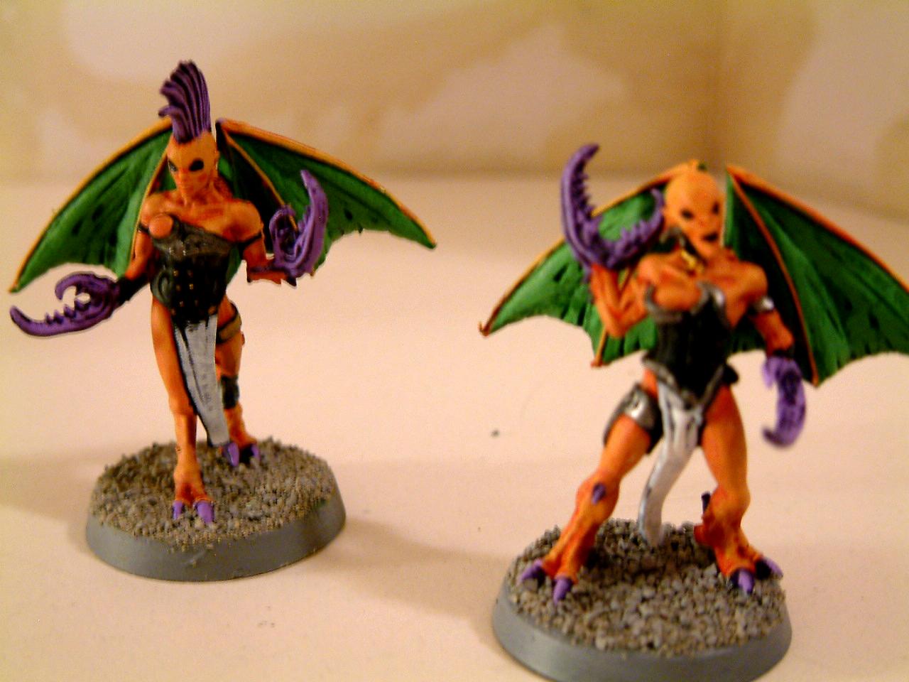 Chaos, Classic, Daemonettes, Daemons, Fiends, Green, Old, Orange, Out Of Production, Purple, Slaanesh, Warhammer 40,000