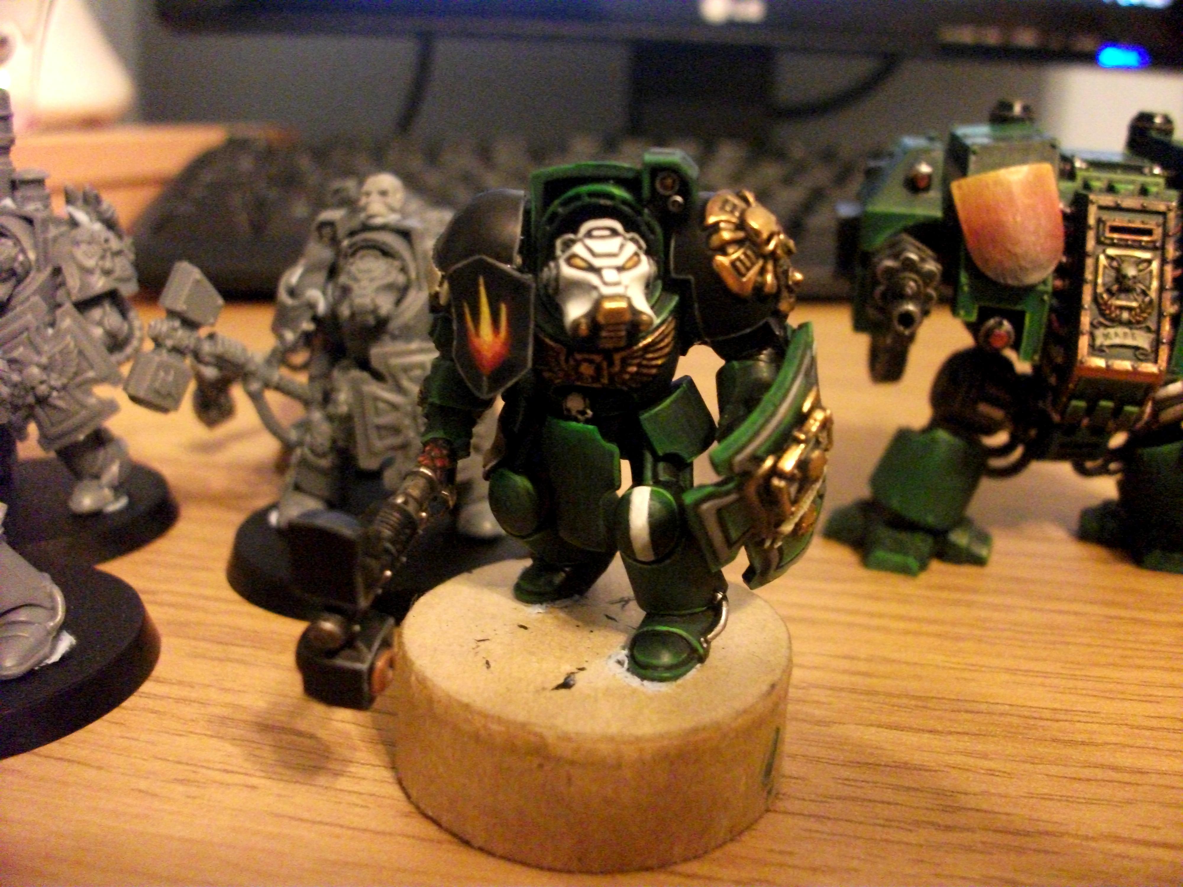 Salamanders, Space Marines, Terminator Armor, Warhammer Fantasy