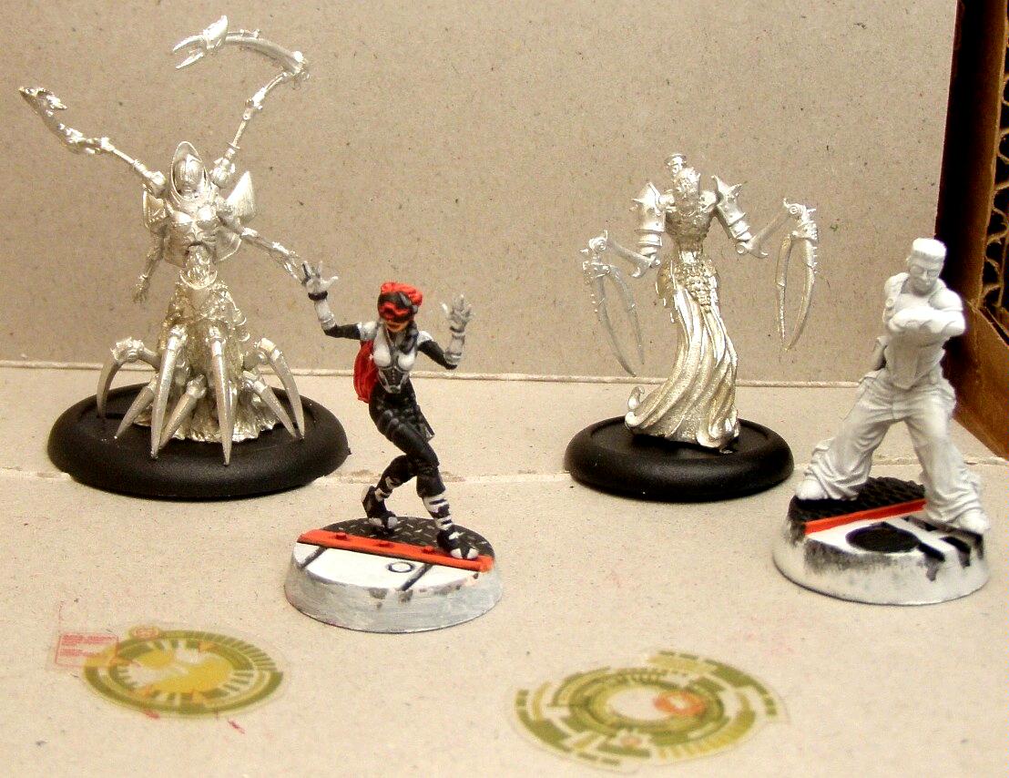 Cryx, Infinity, Interventor, Nomads, Warmachine, Work In Progress