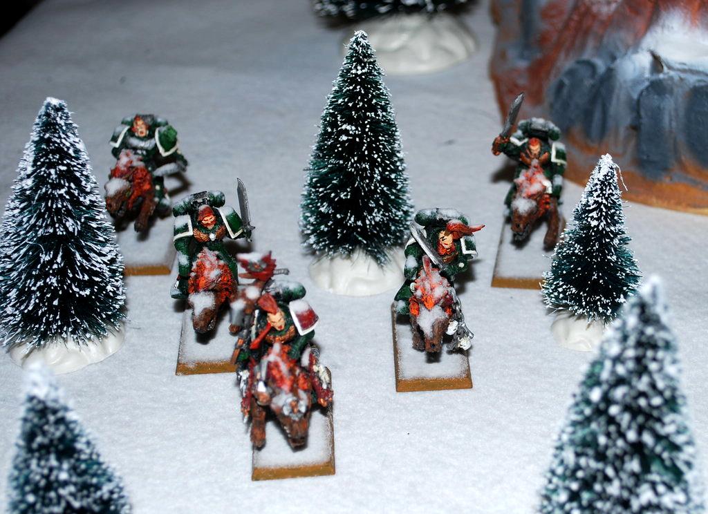 Snow, Space Wolves, Thunderwolf, Winter