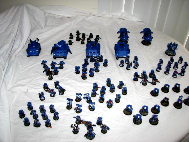 Ultramarines, My Ultramarines Army