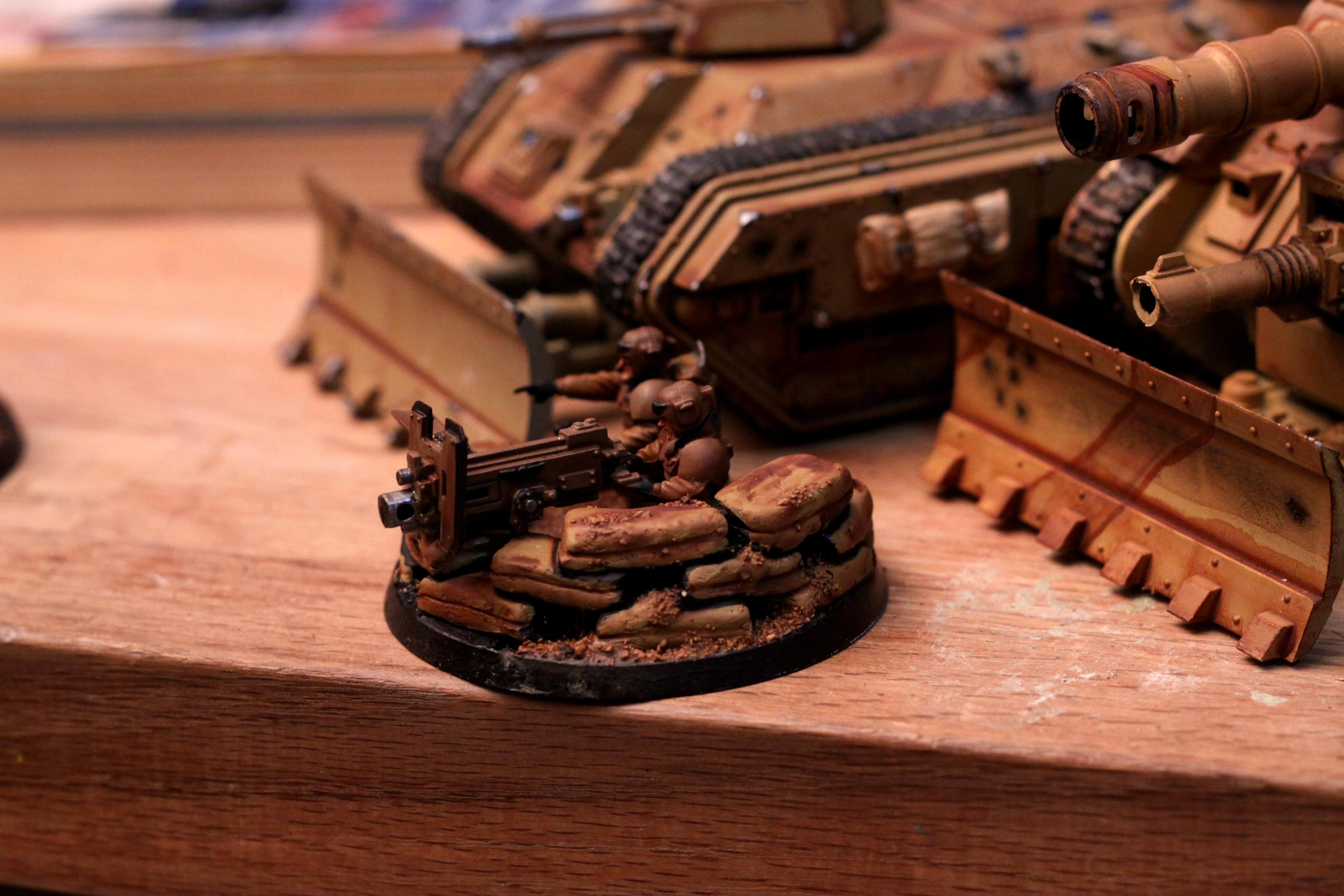 Heavy Bolter, Heavy Weapon Team, Imperial Guard, Warhammer 40,000