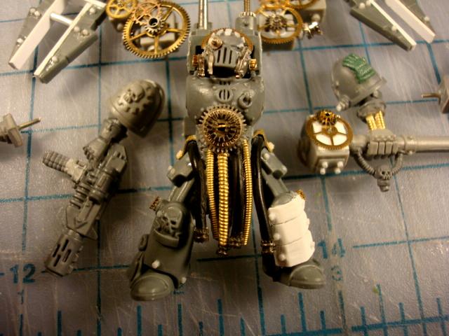 Iron Hands, Space Marines, Steampunk, Tech Marine, Warhammer 40,000