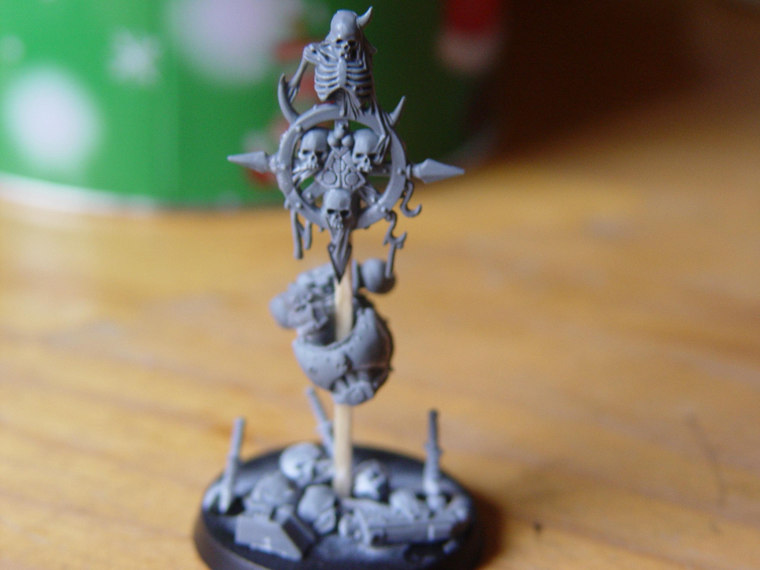 Chaos Space Marines, Nurgle, Objective Marker, Warhammer 40,000, Work In Progress