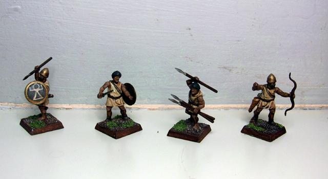 Dipped, Light Infantry, Numidians, Wargames Factory