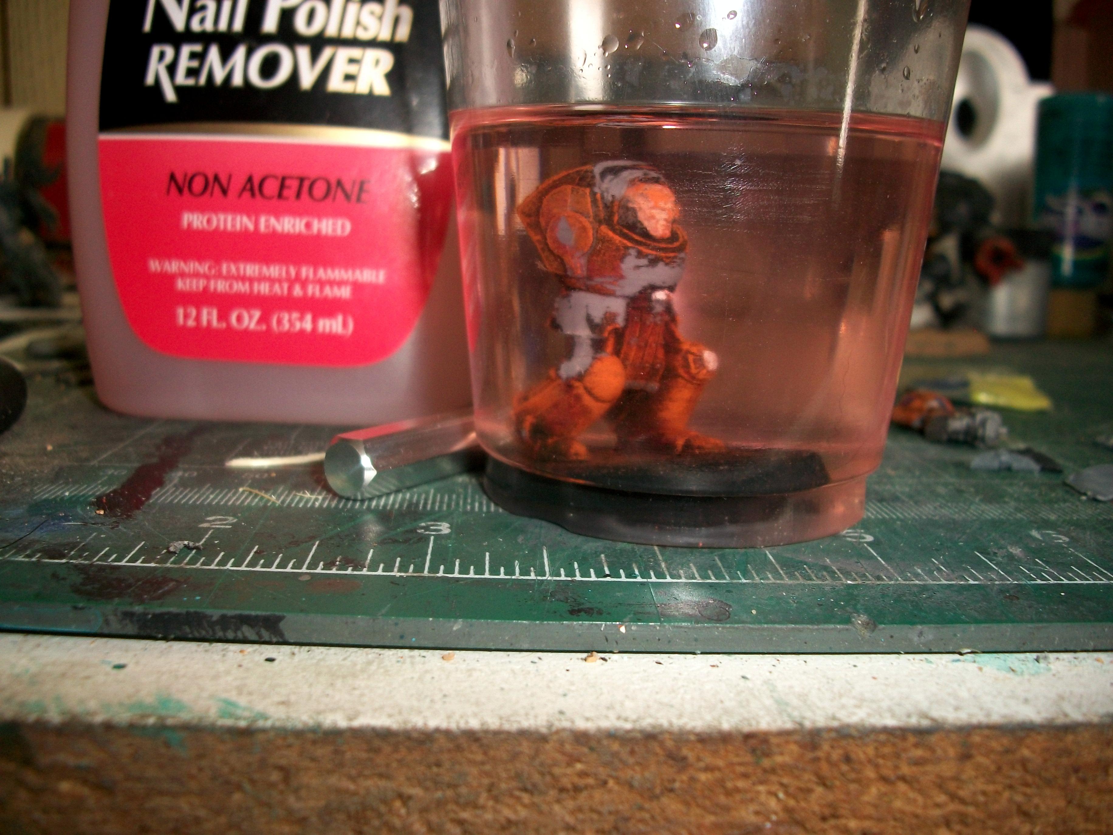 Chipping Off Paint, Paint Removal, Terminator Conv