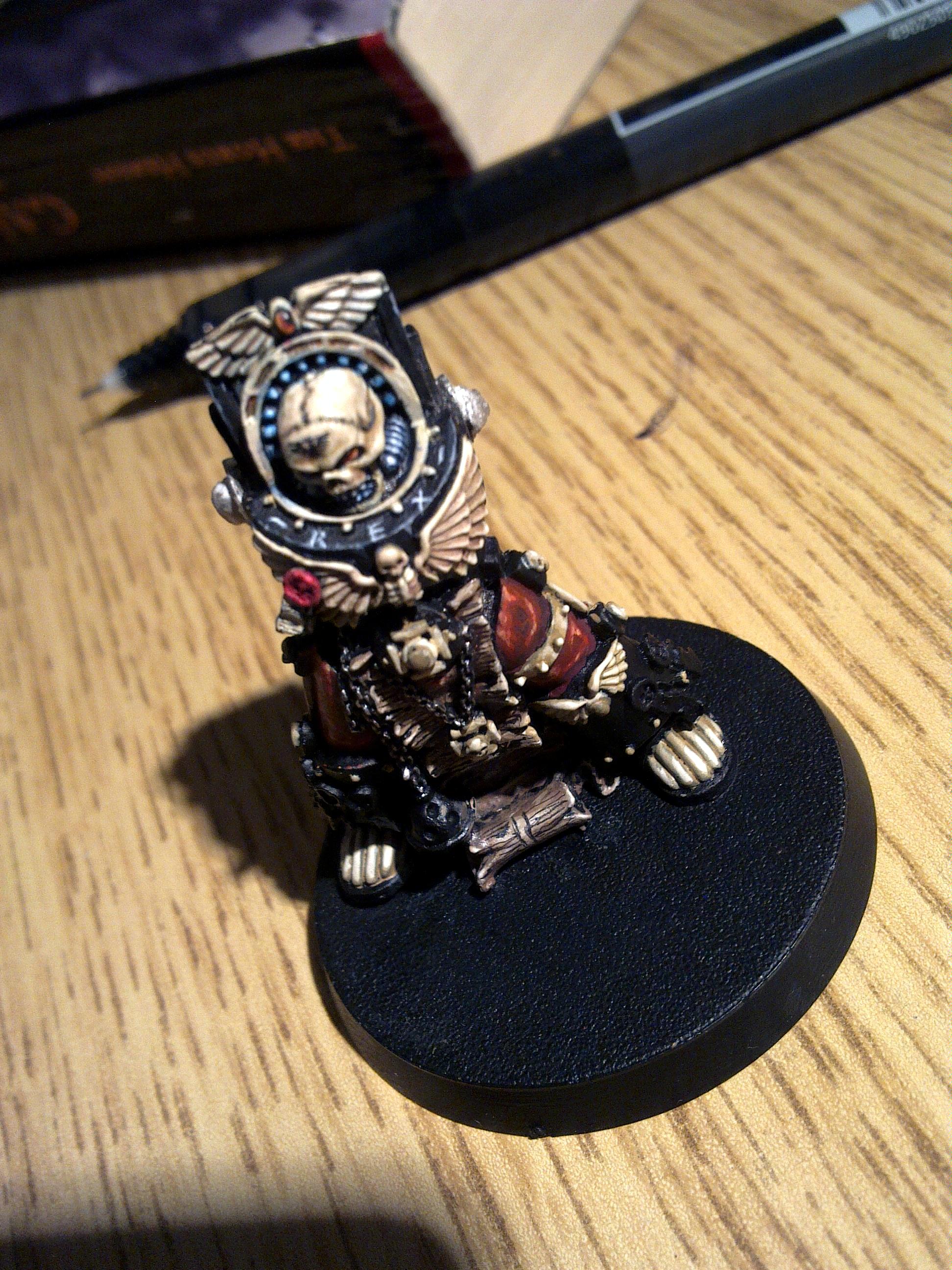 Chaplain, Space Marines, Terminator Chaplain, Warhammer 40,000, Work In Progress